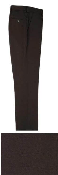Tiglio 100% Italian Wool Modern Fit Slacks - 14 Colors -Suit Discount Store TGL PT 2560 brownbirds 07818.1527018253
