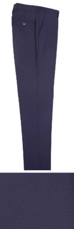 Tiglio 100% Italian Wool Slim Fit Slacks - 7 Colors 9 Tiglio 100% Italian Wool Slim Fit Slacks - 7 Colors -Suit Discount Store TGL PT 2564 navy 22560.1527013319