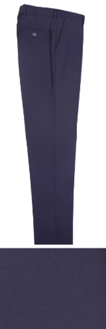 Tiglio 100% Italian Wool Slim Fit Slacks - 7 Colors 3 Tiglio 100% Italian Wool Slim Fit Slacks - 7 Colors - Image 3