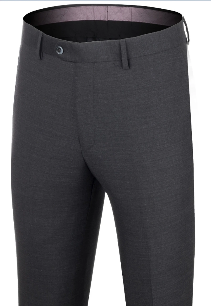 Tiglio 100% Italian Wool Slim Fit Slacks - 7 Colors 1 Tiglio 100% Italian Wool Slim Fit Slacks - 7 Colors