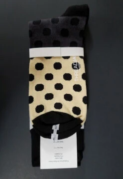 ThreadJar Premium Cotton & Spandex Socks - Multi Color Dot Design 4 ThreadJar Premium Cotton & Spandex Socks - Multi Color Dot Design -Suit Discount Store TJ SK 750 2 52566.1644792902