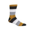 ThreadJar Premium Cotton & Spandex Socks - Block Design