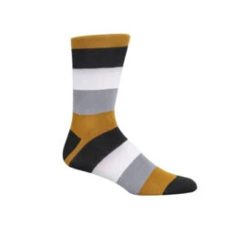 ThreadJar Premium Cotton & Spandex Socks - Block Design