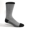ThreadJar Premium Cotton & Spandex Socks - Black & White Houndstooth