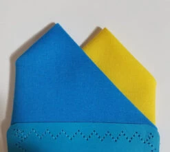 Ukraine Flag Color - Men's Cotton Pre-folded Pocket Square Handkerchief Insert 8 Ukraine Flag Color - Men's Cotton Pre-folded Pocket Square Handkerchief Insert -Suit Discount Store Ukraine5 01818.1677014724