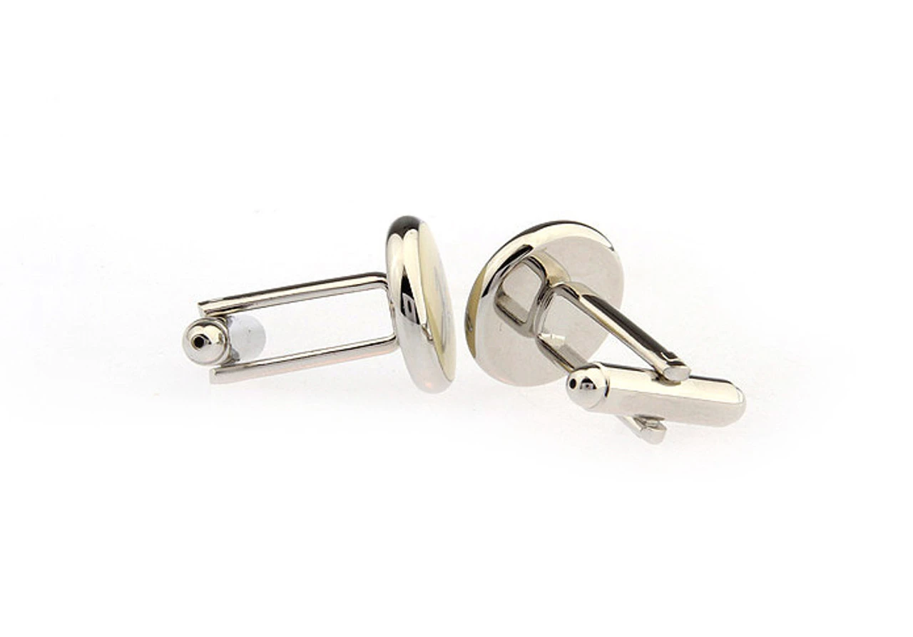 Personalized Initial Cufflinks Letter N (V-CF-1684-N-2) 2 Personalized Initial Cufflinks Letter N (V-CF-1684-N-2) - Image 2