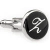 Personalized Initial Cufflinks Letter Z (V-CF-1684BS-Z)