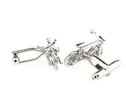Silver Bicycle Cufflinks (V-CF-51622-S) 6 Silver Bicycle Cufflinks (V-CF-51622-S) -Suit Discount Store V CF 51622 S 2 25447.1535417822