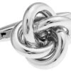 Small Love Knots Cufflinks (V-CF-56541)