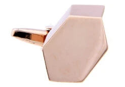 Geometric Rose Gold Cufflinks (V-CF-67559-RG)