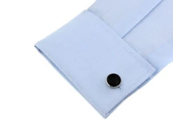 Knob Style Genuine Black Onyx Cufflinks (V-CF-G407B) 5 Knob Style Genuine Black Onyx Cufflinks (V-CF-G407B) -Suit Discount Store V CF G407B 3 57622.1550120932