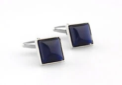 Dark Blue Cat's Eye Stone Square Cufflinks (V-CF-G60741DB) 5 Dark Blue Cat's Eye Stone Square Cufflinks (V-CF-G60741DB) -Suit Discount Store V CF G60741DB 3 97593.1535193156