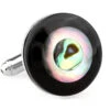 MOP And Abalone Shell Circle Inlay Cufflinks (V-CF-G66287)