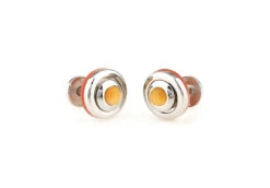 Reversible Melon Cabochon Cat's Eye Knob Cufflinks (V-CF-G70260O) 5 Reversible Melon Cabochon Cat's Eye Knob Cufflinks (V-CF-G70260O) -Suit Discount Store V CF G70260O 3 45789.1535195988