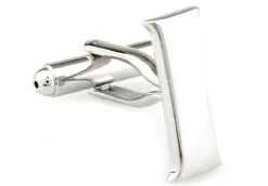 Large Personalized Initial Cufflinks - Letter I (V-CF-M17046S-LT-I)