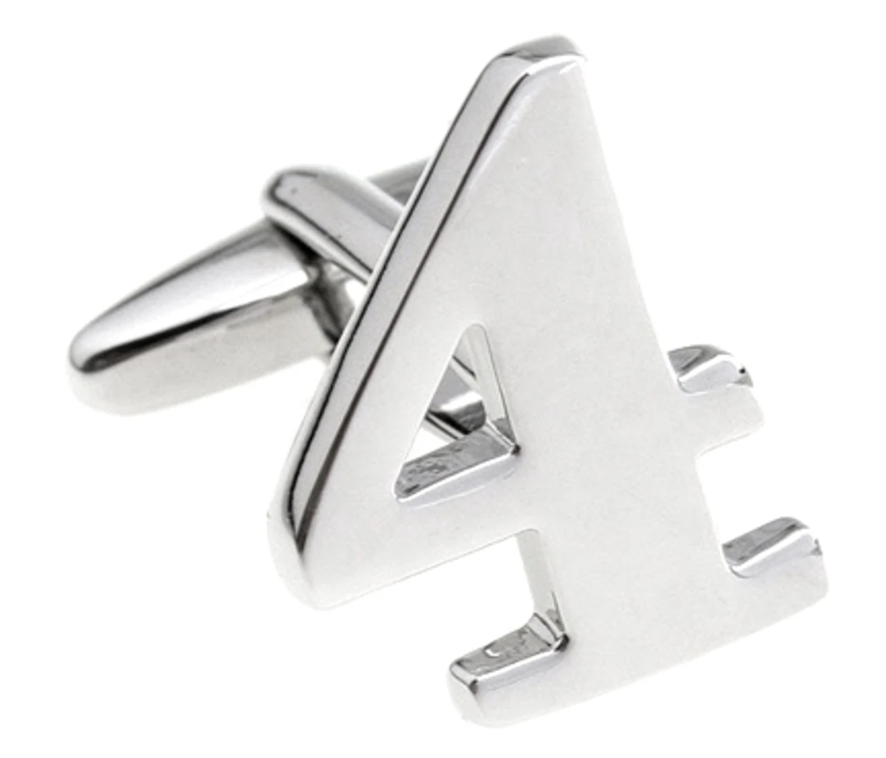 Number 4 Cufflinks - Choose 2nd Number (V-CF-M454S) 1 Number 4 Cufflinks - Choose 2nd Number (V-CF-M454S)