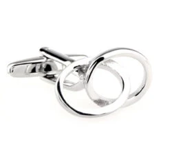 Silver Link Cufflinks (V-CF-M52642-S)