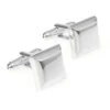 Silver Square Cufflinks (V-CF-M55863S)