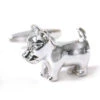 Little Dog Silver Cufflinks (V-CF-M56549)