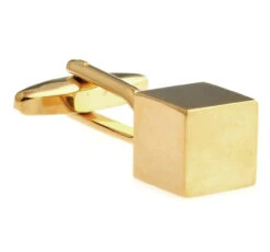 Large Cube Cufflinks (V-CF-M62756G)