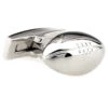 Silver Football Cufflinks (V-CF-M64014S)