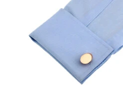 Oversized Rose Gold Cufflinks (V-CF-M68232-RG) -Suit Discount Store V CF M68232 RG 4 83864.1534403947