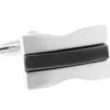 Two-Tone Rectangle Cufflinks (V-CF-M70597)