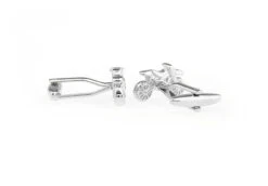 Silver Motorcycle Cufflinks (V-CF-M70633-S) -Suit Discount Store V CF M70633 S 2 55025.1534841794