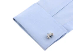 Silver Motorcycle Cufflinks (V-CF-M70633-S) -Suit Discount Store V CF M70633 S 4 11676.1534841795