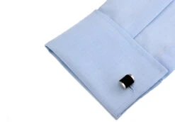 Black Silk Rope Cufflinks (V-CF-S6495B) -Suit Discount Store V CF S6495B 3 44516.1549519890