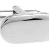 Silver Oval Cufflinks (V-CF56154)