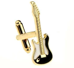 XX-Large Guitar Gold Cufflinks (V-CF70973-G)