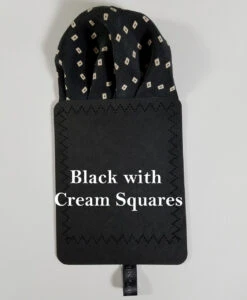 Black With Cream Squares 100% Silk Pre-Folded Pocket Square Insert 8 Black With Cream Squares 100% Silk Pre-Folded Pocket Square Insert -Suit Discount Store VA PSI 200 3a 99053.1641593790