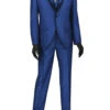Vinci 3 Piece Fancy Blue And Navy Slim Fit Tuxedo Or Suit