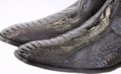 Vestigium Genuine Ostrich Leg & Calf Ankle Dress Boot -Suit Discount Store VGM 7BV0105 BR 2 12256.1519943784