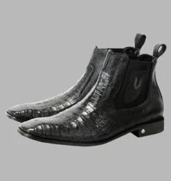 Vestigium Genuine Caiman Belly & Calf Ankle Dress Boot -Suit Discount Store VGM 7BV0182 B 2 24233.1610992901