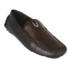 Vestigium Genuine Smooth Ostrich & Calf Moc Driver Loafer