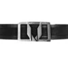 Vestigium Genuine Stingray & Calf Belt - Solid Black