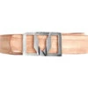 Vestigium Genuine Suede Belt - Antiqued Honey