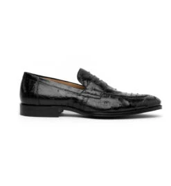 Zelli Italian Long Toe Penny Loafer In Genuine Ostrich Quill -Suit Discount Store ZEL OST 13 500 5 18470.1676659765