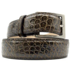 Zelli Genuine Alligator Dress Belt 8 Zelli Genuine Alligator Dress Belt -Suit Discount Store ZELB AL 70 100 BR 80723.1677176202