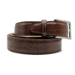 Zelli Genuine Teju Lizard Italian Dress Belt -Suit Discount Store ZELB LIZ 0190 cg3 75529.1677106495