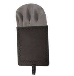 Grey 100% Silk Charmeuse Pre-Folded Pocket Square Insert