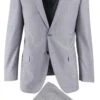 Tiglio Modern Fit Italian Wool Suit - Grey Sharkskin