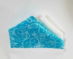 100% Cotton Pre-Folded Pocket Square Handkerchief Insert - Turquoise Floral -Suit Discount Store turq floral 7 40327.1665421932