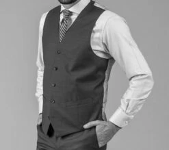 Paul Betenly Suit Separate - 2-Button Classic Fit Super 120's Vantage Wool -Suit Discount Store vest 15188.1578780010