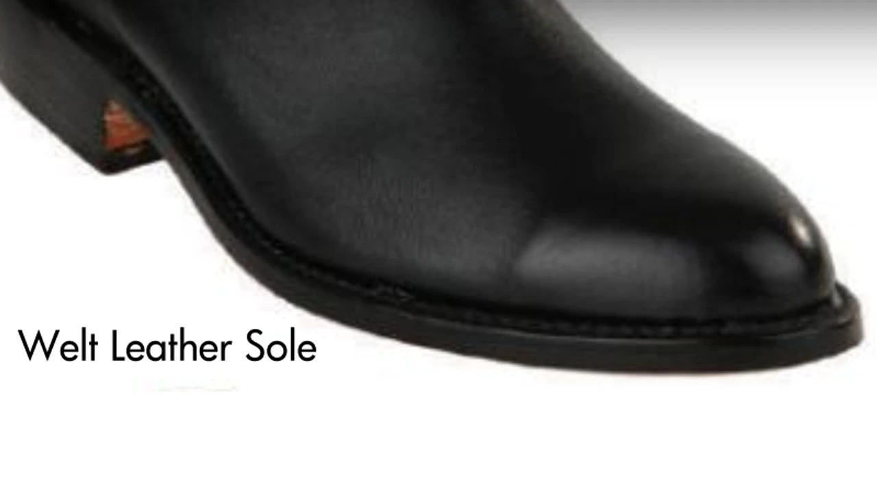 Original Michel Boot Co. Charro Deer Leather Ankle Boot - Welt Leather Sole 7 Original Michel Boot Co. Charro Deer Leather Ankle Boot - Welt Leather Sole - Image 7