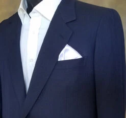 Antonio Ricci 2-in-1 Pouf Round Pocket Square - Orange, Gold & Purple Blend On White -Suit Discount Store white 6 76056.1596700839